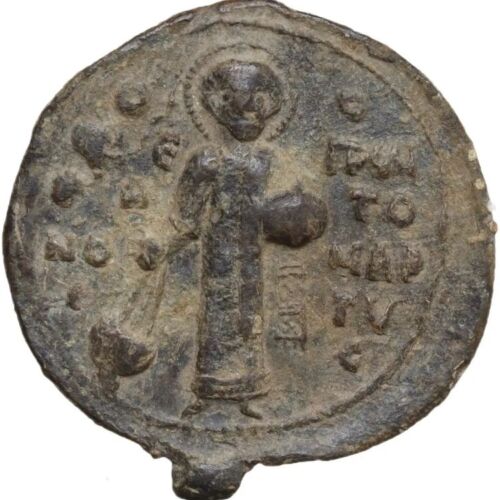 Оловни печат великог жупана Стефана Немање аверс Фото аукцијска кућа Артемиде асте (1)