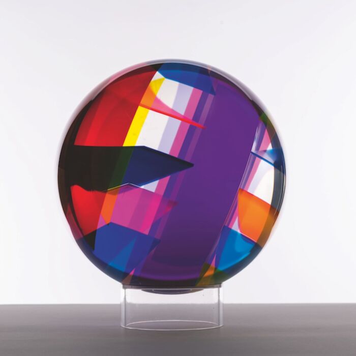 Velizar Vasa Mihić, Skulptura 1888, laminirani akril, 1981