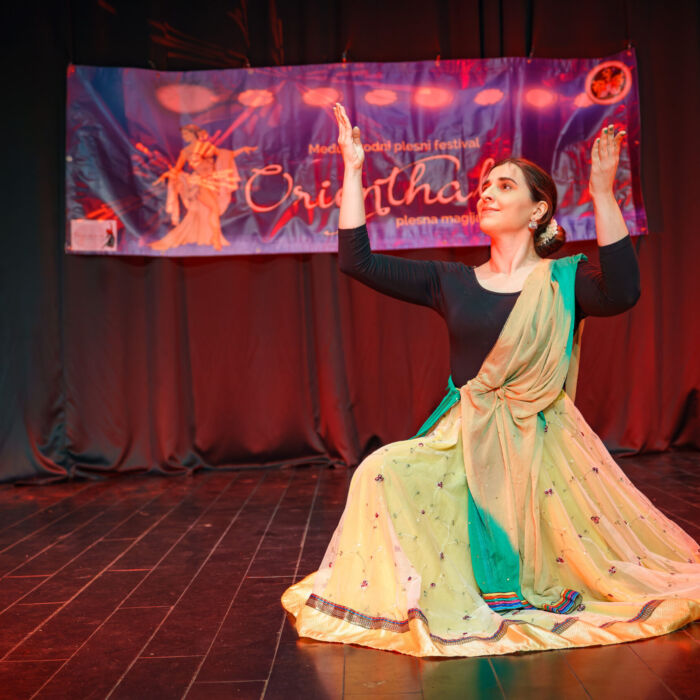 Andrea Kovačević, Osijek, indijski ples kathak